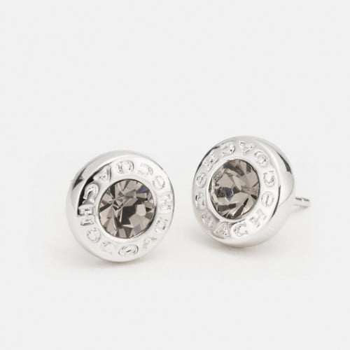 أقراط كوتش ستراند فضي