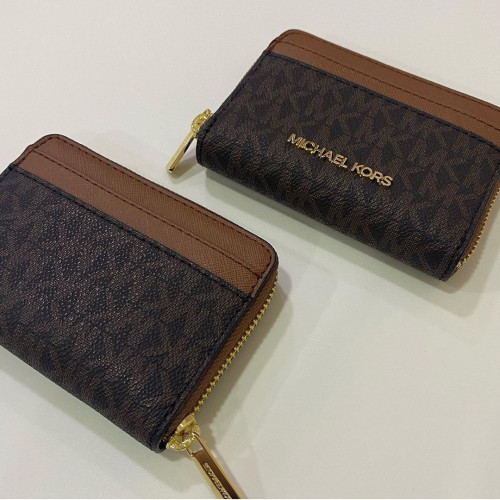 محفظة بطاقات MK جيوب بطاقات بالامام والخلف