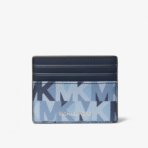 محفظة بطاقات مايكل كورس 6 جيوب كوبر جرافيك