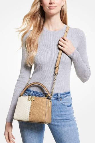 شنطة مايكل كورس كارلي لون جملي