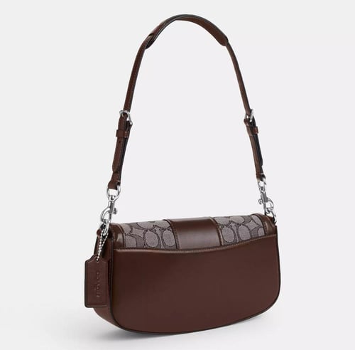 شنطة كوتش كتف اندريا جلد الجاكار