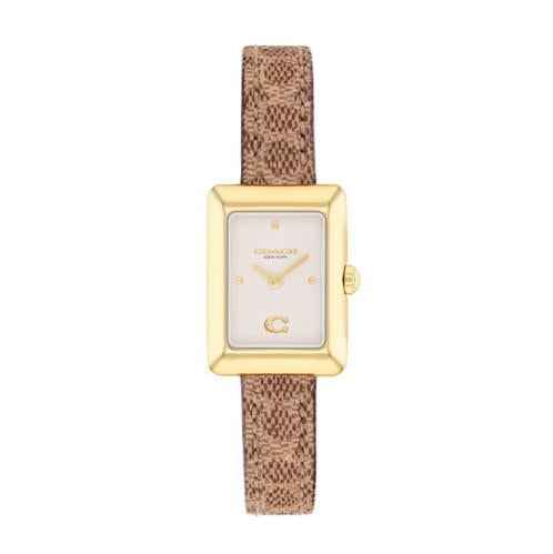 ساعة كوتش مارا ذهبية