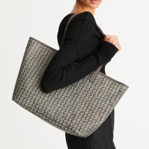 شنطة توري بورش كبيرة توت باق مع سحاب