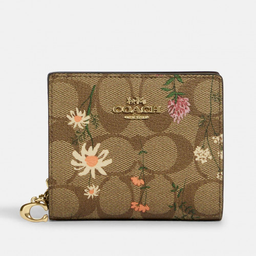 محفظة كوتش سناب طباعة ورد