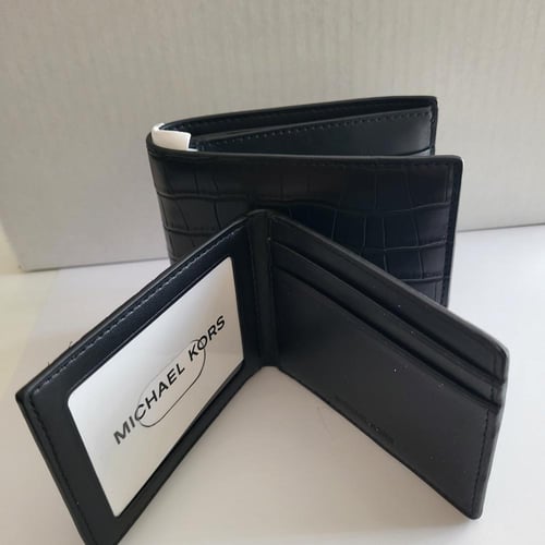 محفظة رجالية مايكل كورس مع حامل بطاقات