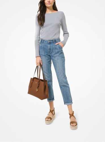 شنطة مايكل كورس متوسطة جلد سافيانو MK