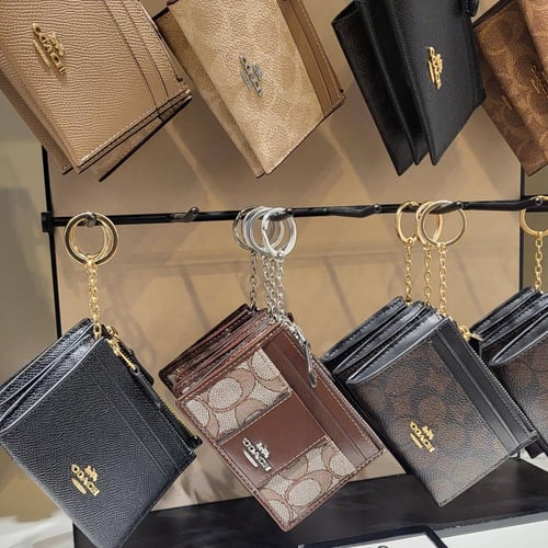 محفظة بطاقات كوتش صغيرة نحيفة سيقنتشر