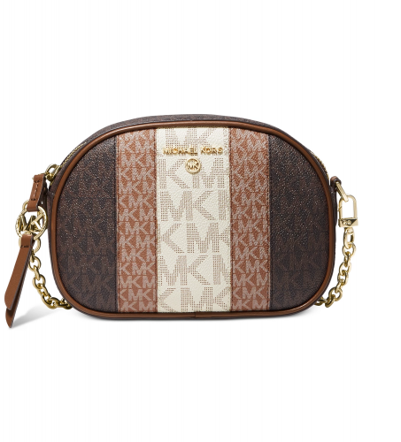 شنطة مايكل كورس جت سيت سحر الكاميرا الصغيرة البيضا...