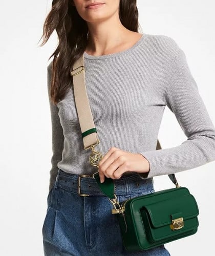 شنطة مايكل كورس كروس بودي جلد فاخر