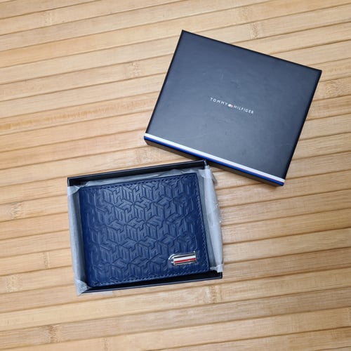 محفظة رجالي مونوجرام من تومي هليفغر