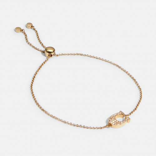 سوار كوتش ذهبي المنزلق التوقيع