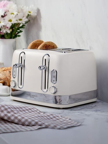 غلايه وتوستر رمادي فاتح