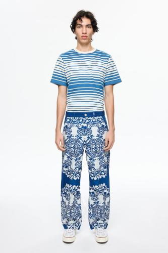 بنطال - جينز - نيلي تراثي - نسائي - Les Benjamins...