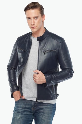 سترة جلدية رياضية للرجال من DERIZA - أصلي