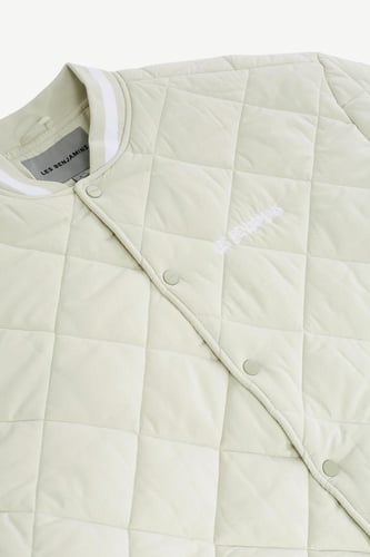 جاكيت بومبر رجالي رمادي كاجوال بقصّة عادية - Les B...