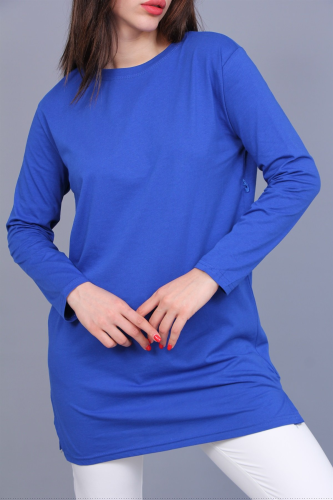 سويت شيرت نسائي – modacan toptan – ازرق – قطن – S-M-L-XL – صنع في تركيا