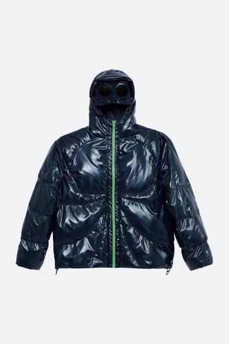 معطف منفوش بسحاب كحلي – دافئ ومريح – جيوب جانبية و...