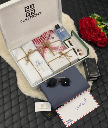 بوكس هدايا رجالي بتصميم ماركة جنفشي