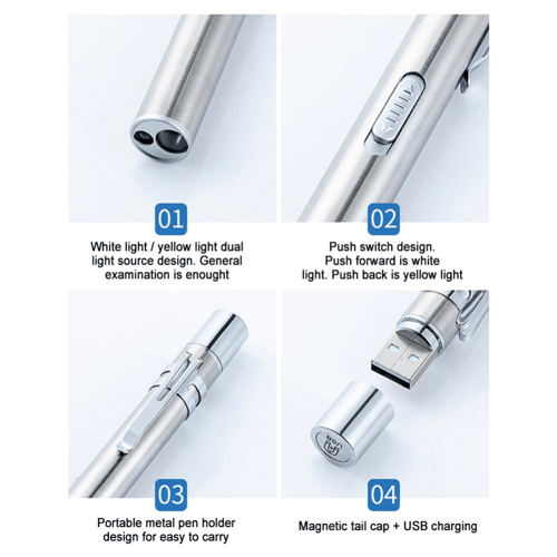 قلم طبي بالمصباح Medical Lamp Pen