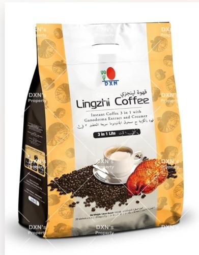 قهوة لينجزي لايت نيو 3 فى 1 | 20 كيس | بدون سكر |...