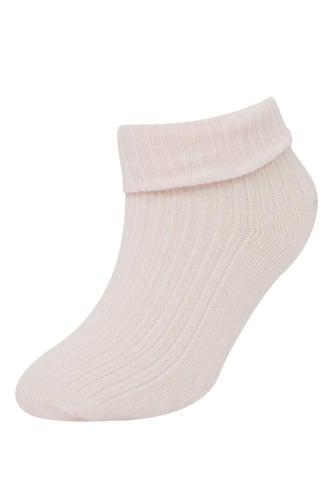 جوارب طويلة قطنية بدون خياطة مكونة من 4 قطع من DeF...