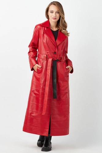 معطف ريتا جلد طبيعي للنساء من DERIZA - أصلي