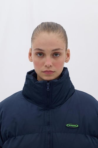 المعطف المنفوش - مكواة مبردة - أنيق ودافئ - خامة ب...