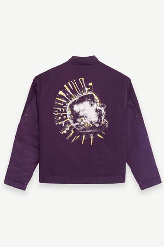 جاكيت بومبر رجالي - أرجواني غامق - دفء وأناقة شباب...