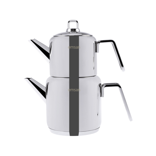 طقم زفاف إمسان أستريون - فضي لامع - طقم متكامل للط...