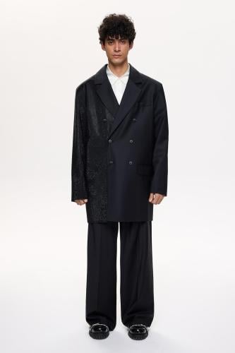 بليزر رجالي أسود بقصّة عادية - Les Benjamins - ترك...