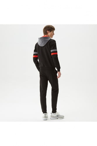 سويت شيرت رجالي بقلنسوة وسحاب من Lacoste- أصلي
