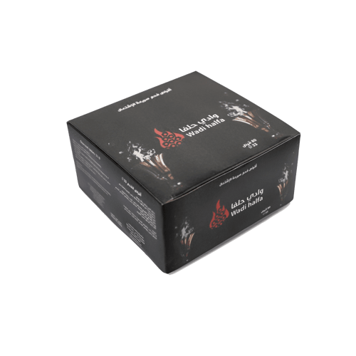 فحم وادي حلفا كرتون سريع الاشتعال