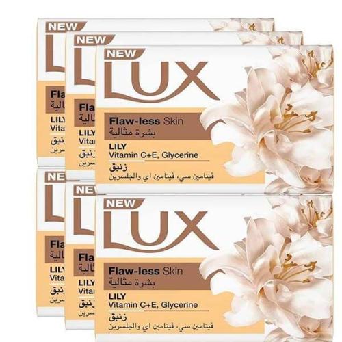 لوكس صابون بشرة مثالية زنبق 6*75جرام 5+1 مجان