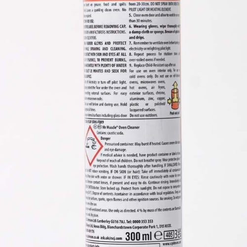 مستر ماسل، بخاخ منظف الأفران بقوة تدمير الدهون، 30...