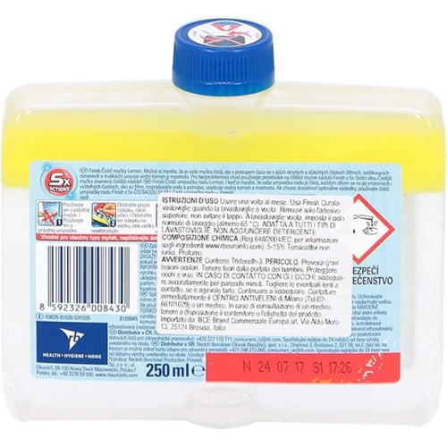 منظف غسالة الأطباق فينيش المطور بقوة الليمون الفعّ...