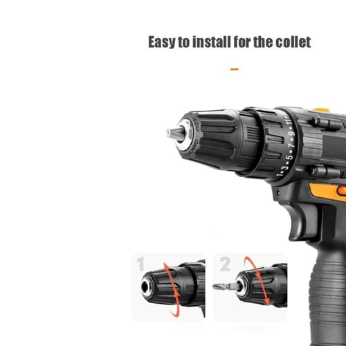 شنطة أدوات متكاملة 55 قطعة من دينكس (دريل + أدوات...