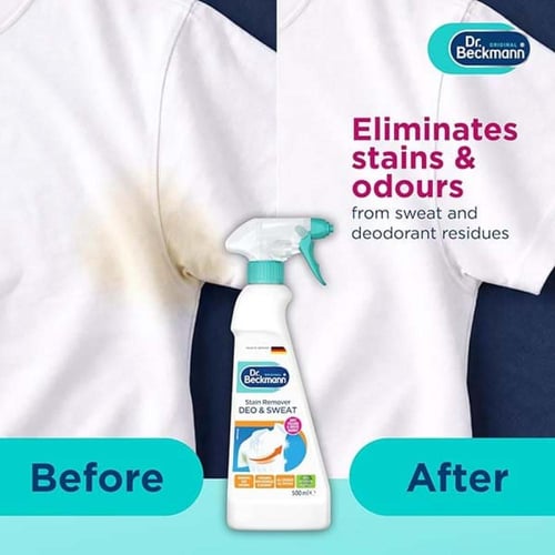 دكتور بيكمان بخاخ مزيل بقع العرق ومزيل الروائح الك...