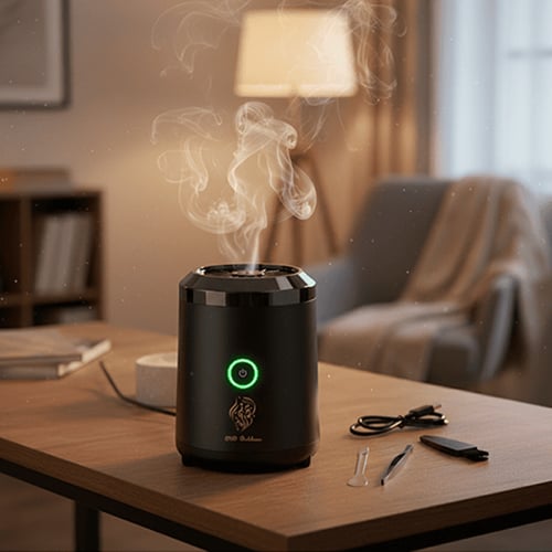 مبخرة كهربائية ذكية – تصميم أنيق وسهلة الاستخدام