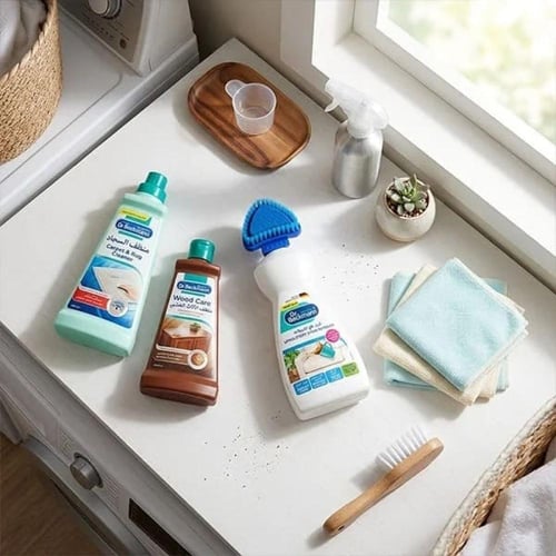 دكتور بيكمان منظف ومزيل بقع المفروشات مع فرشاة تطب...