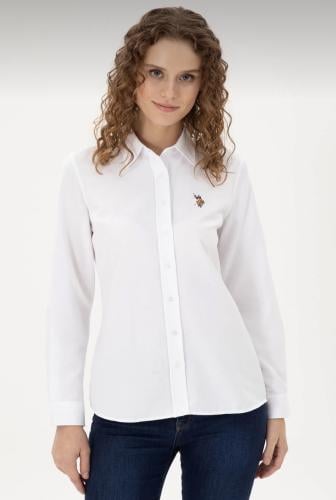 قميص بولو نسائي ابيض