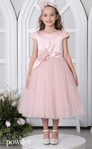 فستان الورد + طوق