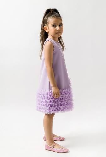 فستان كشكش + حقيبة