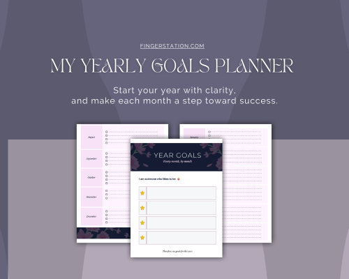 بلانر العام الجديد- Goals Planer