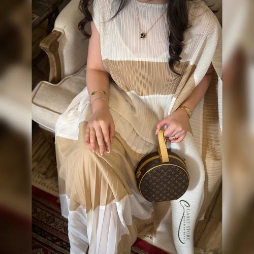 Asymmetrical co-ords In Biege