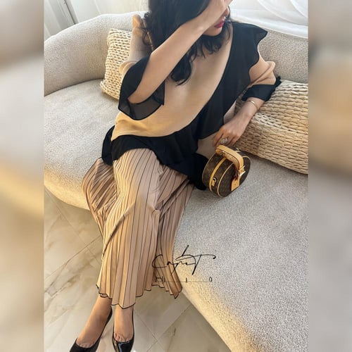 Elegant set with Ruffles