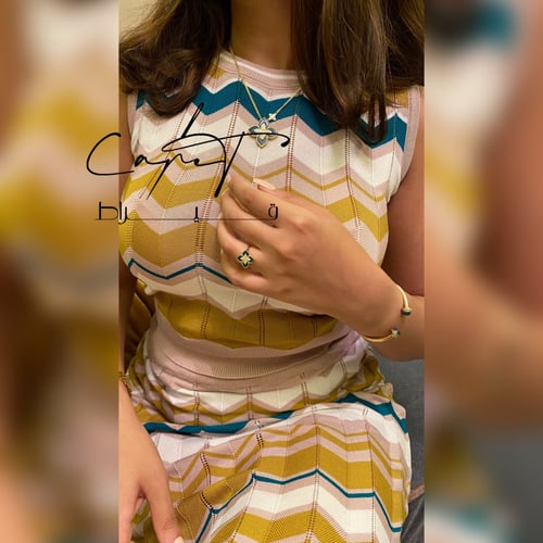 Striped Two-piece Set