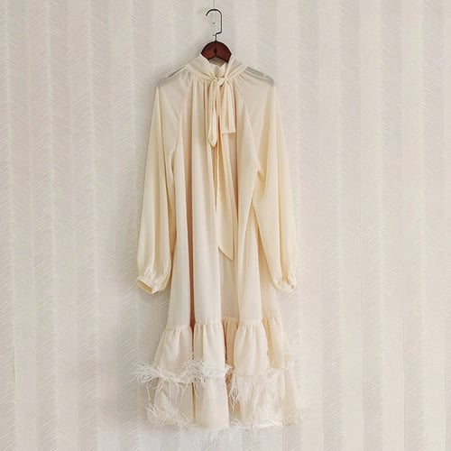 Glamours Feathered Dress