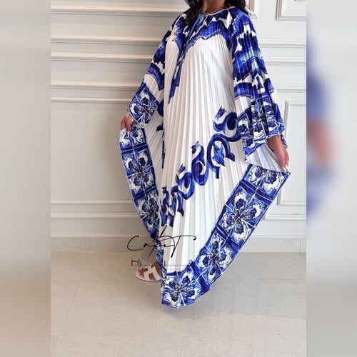 Watercolor Painted Dress