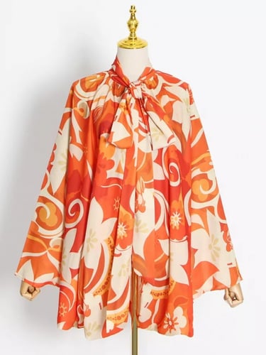 Printed Elegant Blouse