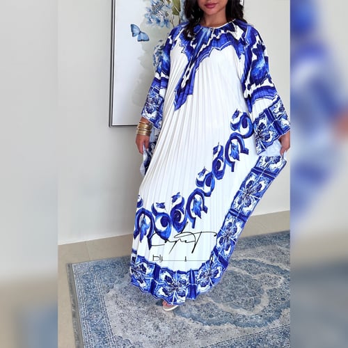 Watercolor Painted Dress